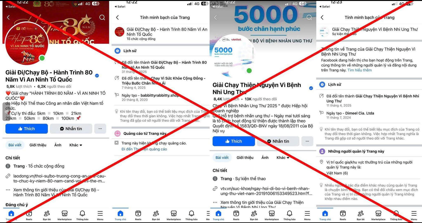 CẢNH BÁO THỦ ĐOẠN LỪA ĐẢO LỢI DỤNG SỰ KIỆN LỚN CỦA ĐẤT NƯỚC