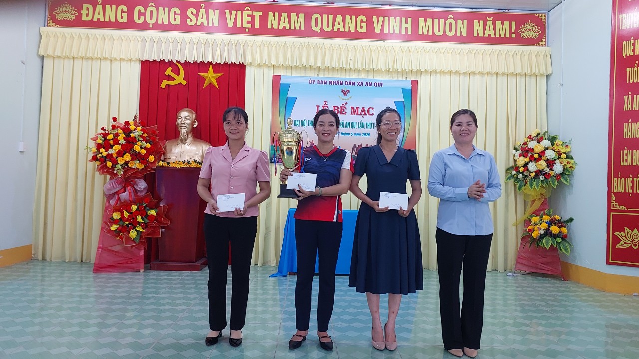 An Qui bế mạc Đại hội Thể dục Thể thao lần thứ I năm 2026